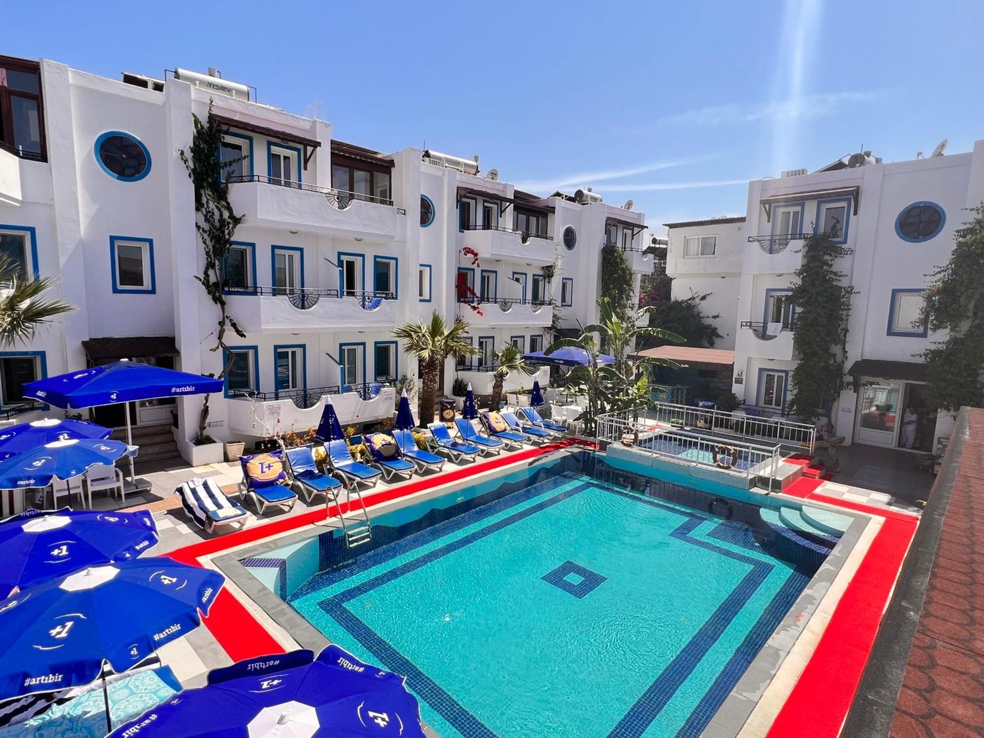 Palmiye Apart Otel Bodrum Exterior foto