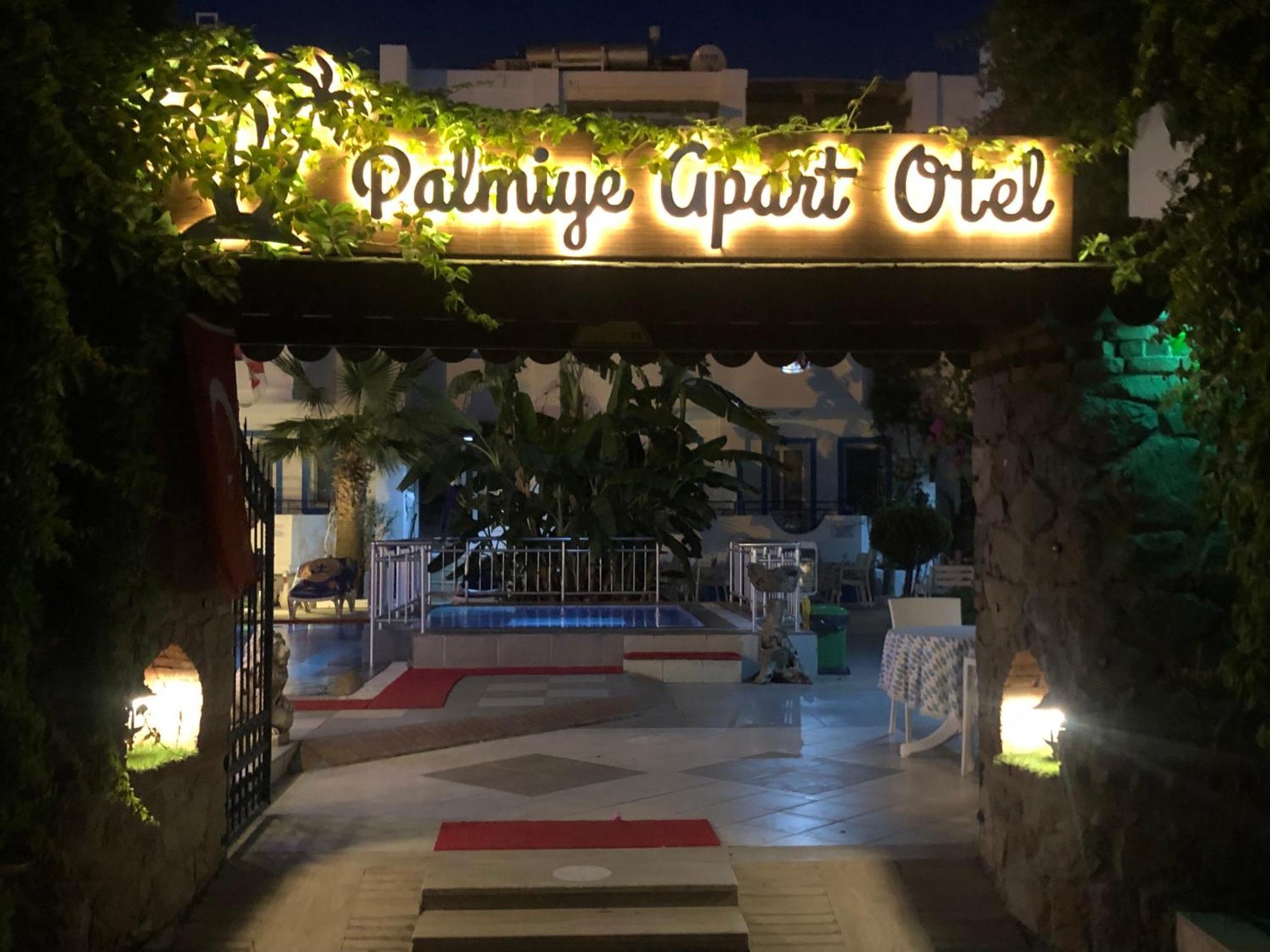 Palmiye Apart Otel Bodrum Exterior foto
